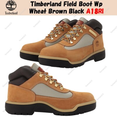 Timberland Field Boot Wp Wheat Brown Black A18RI Men's Size | eBay