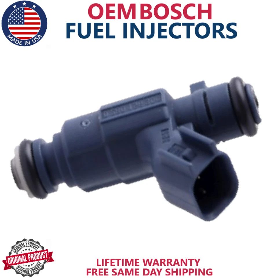 NEW OEM Bosch x6 Fuel Injectors for 2007, 2008, 2009 Suzuki XL-7 3.2L/3.6L V6 - Image 2 of 4