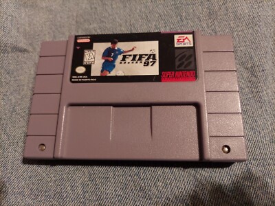 1991 FIFA SOCCER 97 SUPER NINTENDO SNES VIDEO GAME