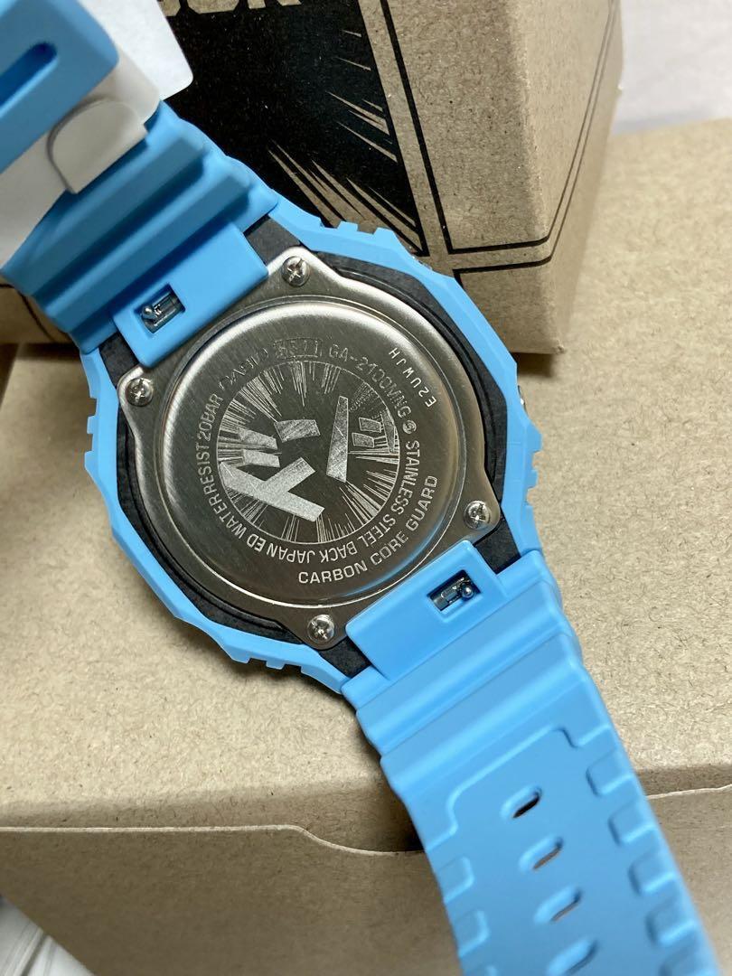 Casio G-SHOCK MANGA THEME GA-2100MNG-2AJR Men's Watch Octagon Blue