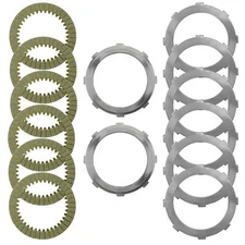 Clutch Friction Steel w/End Plates Kit for Honda Rincon 680 TRX680FA 2008-2023