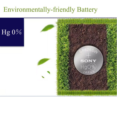 SR626 AG4 LR626 Watch Battery Button Coin Cell For Sony Silver