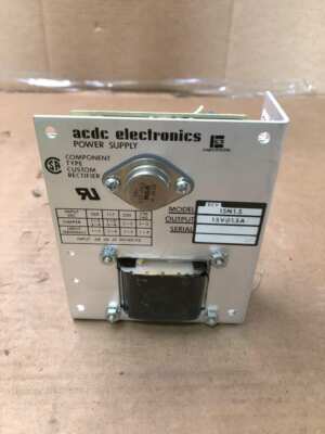 Emerson 15N1.5 ACDC Electronics 15V Linear Power Supply 1.5A