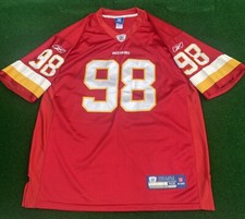 WASHINGTON REDSKINS BRIAN ORAKPO #98 REEBOK ON FIELD JERSEY SIZE 52