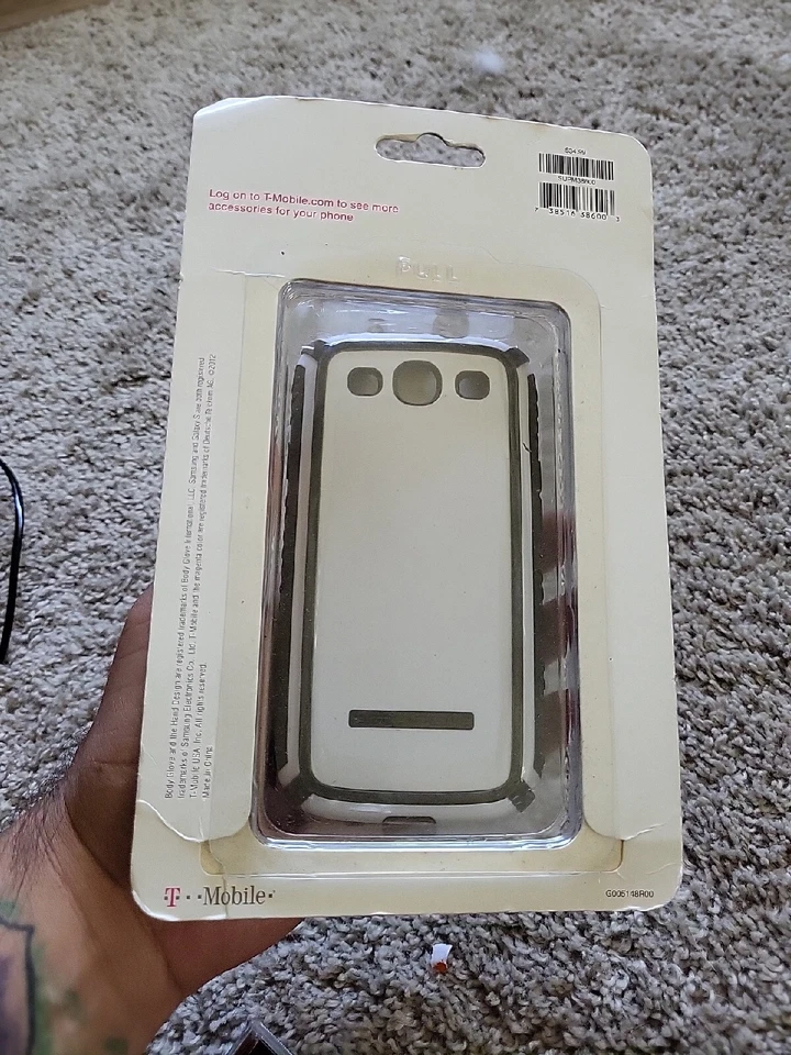 Оригинальный корпус перчатка тактический чехол белый серый для Samsung Galaxy S3 S 3 III SIII - Изображение 2 из 2