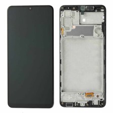 For Samsung Galaxy A22 4G SM-A225 LCD Display Touch Screen Replacement Frame