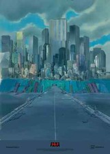 Akira Neo Tokyo City Outskirts Anime Movie Lithograph Poster Print 20x28 Mondo