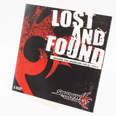 SEGA LOST AND FOUND Shadow The Hedgehog Vocal Trax CD PLAY TESTED