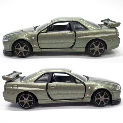 TOMICA PREMIUM ORIGINAL NISSAN SKYLINE R34 GT-R V-SPEC II Nur 1/62