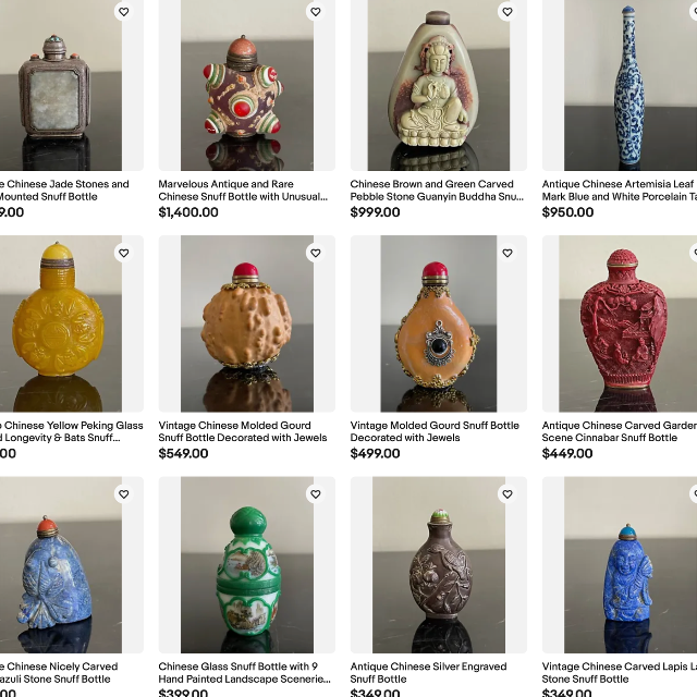 Collection of Chinese Bottles
