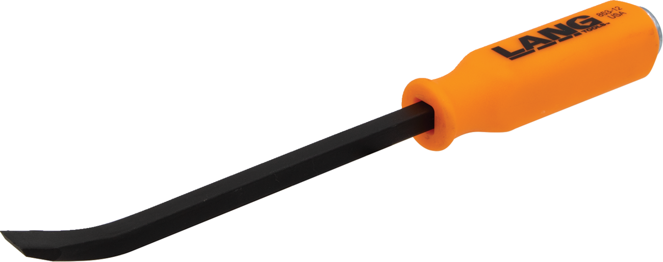 Lang Tools Curved Pry Bar With Striking Handle eBay