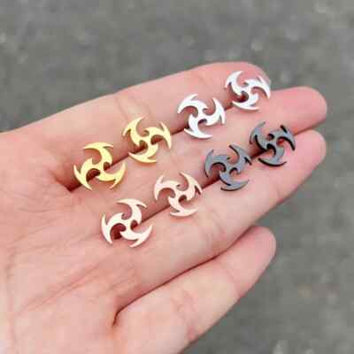 Ohrringe Herren Männer Edelstahl Ohrstecker Ohrschmuck Modeschmuck Geschenk