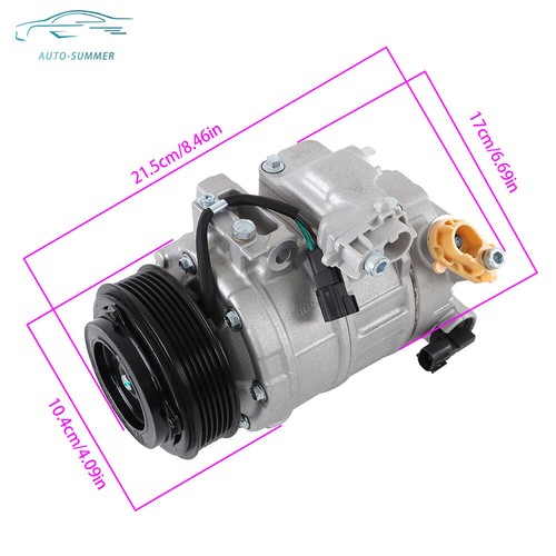 Compresor y embrague de CA de 3,5 L para Ford Explorer Flex Police Interceptor Lincoln - Imagen 3 de 12