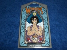 Disney Disneyland  2019 WINDOWS OF MAGIC ALADDIN ABU GENIE  LE Pin AUTHENTIC 