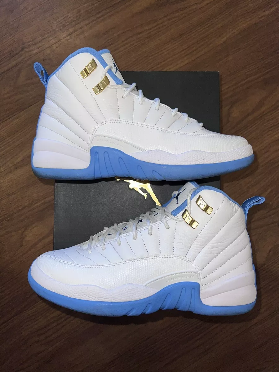 Jordan 12 university hotsell blue for sale