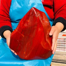 12.25kg Rare Natural Beautiful Red Jasper Mineral Crystal Specimen Healing 511