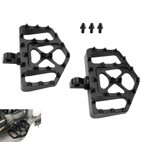 Floorboards Foot Peg MX Style Shifter Lever Pegs For Harley Touring Street Glide - Picture 5 of 16