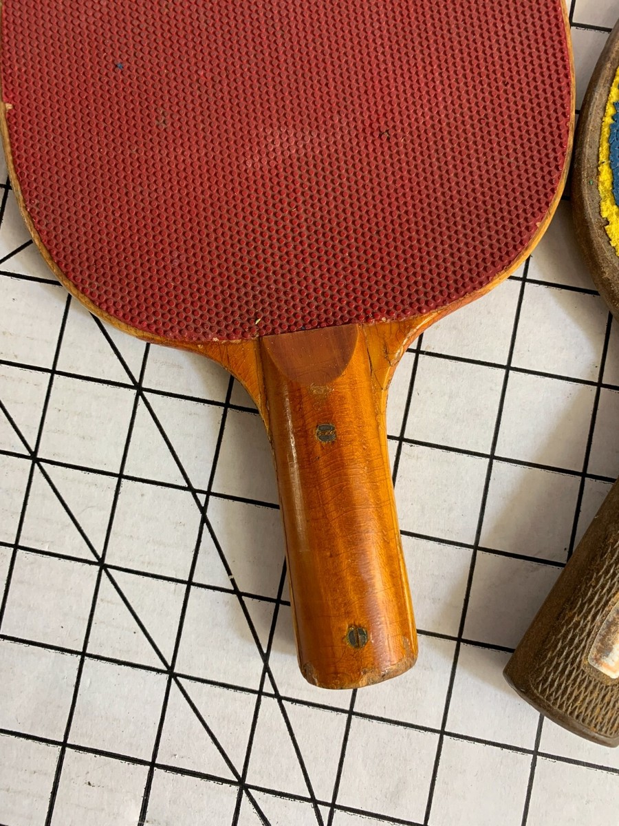 Raquettes De Tennis Vintage Sport Design LTD En Bois - Lot De 2 - Occasion