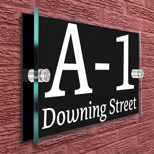 Personalised House Sign Door Number Plaque Custom Door Sign Name Plate Plaques - Picture 30 of 70