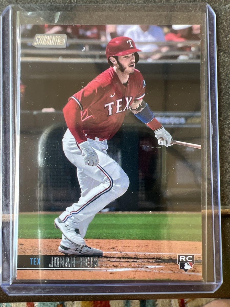 2021 Topps Stadium Club Jonah Heim Autograph Rookie On Card 2021 Topps Stadium Club Jonah Heim Autograph Rookie On Card