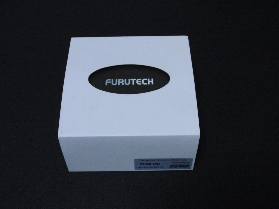 FURUTECH Enchufe de Entrada de Alta Gama Chapado en Rodio FI-50 (R) Nuevo Envío Gratuito Foto 3 de 4