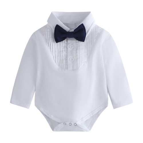 Baby Boys Tuxedo Birthday Suits 4-pieces Formal Festival Outfits Church Kids - Picture 7 of 15