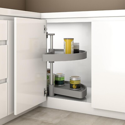 Küche Magic Eckschrank Karussell Aufbewahrungsschrank Regal Tabletts 1/2 von Emuca