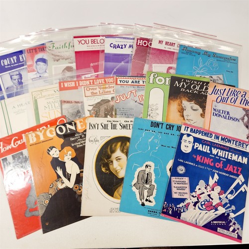 Lote de partituras vintage 165+ piezas papel gráficos efímeros americanos - Imagen 8 de 12