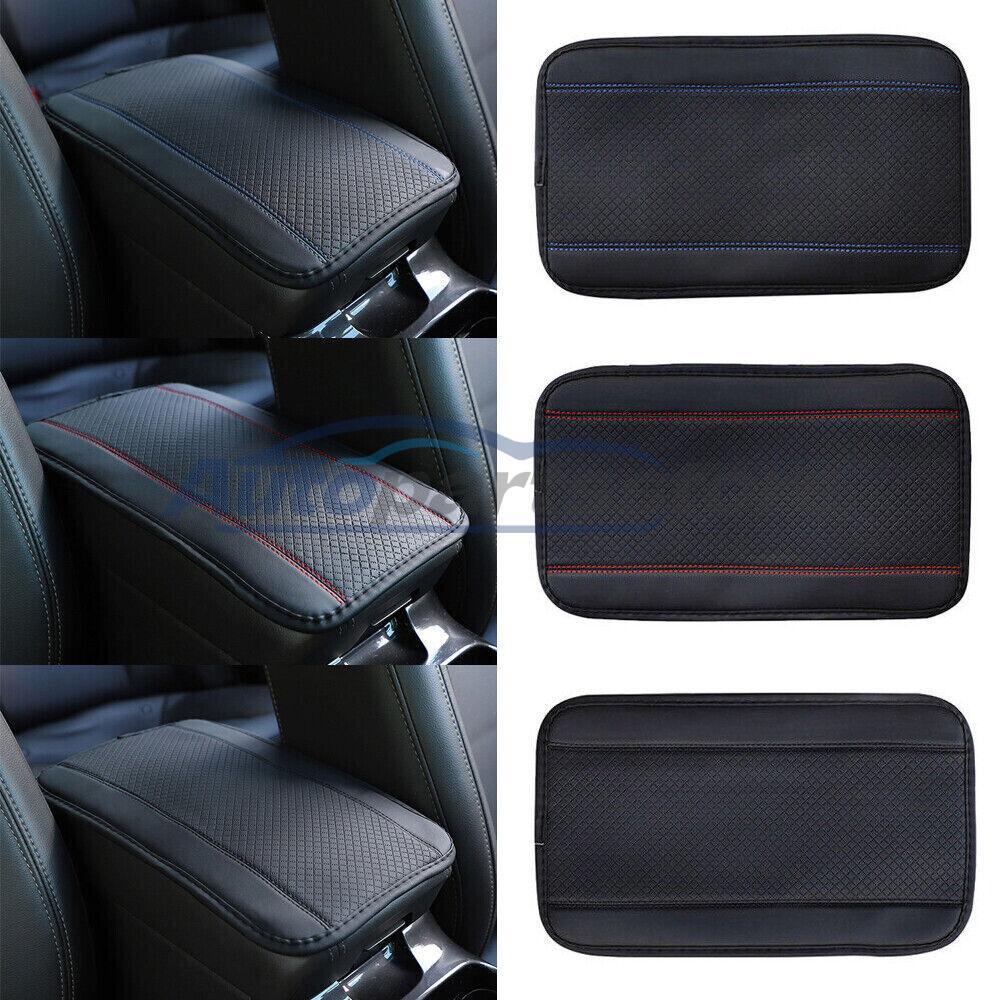 Ergonomic Car Armrest Cushion Cover - Soft Console Pad Protector with Non-Slip Base