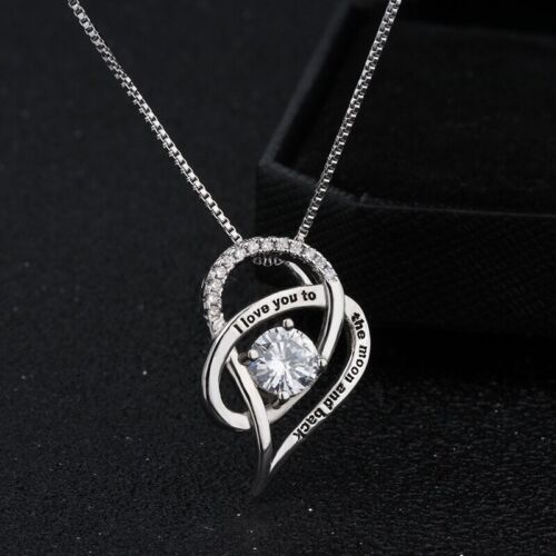 To My Soul Sister / Love Necklace with Message Card and Gift Box - Foto 4 di 12