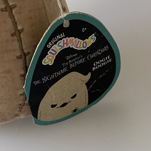 Squishmallow Disney Nightmare Before Christmas NBC Oogie Boogie Tan 5” 5in Plush - Picture 2 of 8