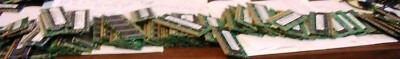85 Laptop memory chips, various speeds and sizes see below