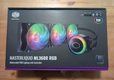 Cooler Master MasterLiquid ML360R RGB CPU Liquid Cooler 360 MM AIO