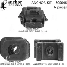 Engine Mount Kit for Blazer, K10 Pickup, K10 Suburban, K20 Pickup+More 300046