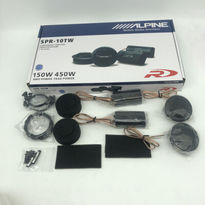 NEW SPR-10TW 1'' Component Tweeter Car Tweeters Type-R Alpine Tweeter US STOCK