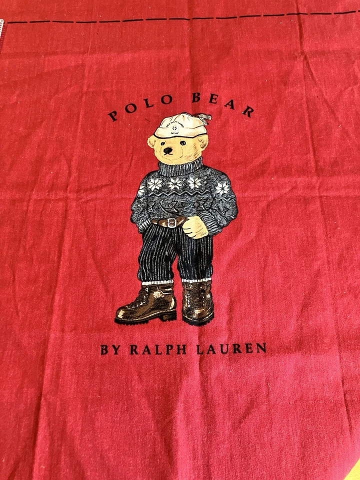 Ralph Lauren Polo Bear Panel, Brushed Cotton - Image 3 of 3