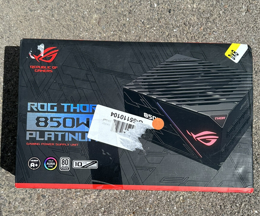 ASUS - 新品未開封　ASUS ROG-THOR-1200P Amazon.com: ASUS Rog Thor 1200 Certified 1200W Fully-Modular