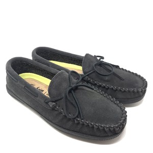 wide moccasin slippers
