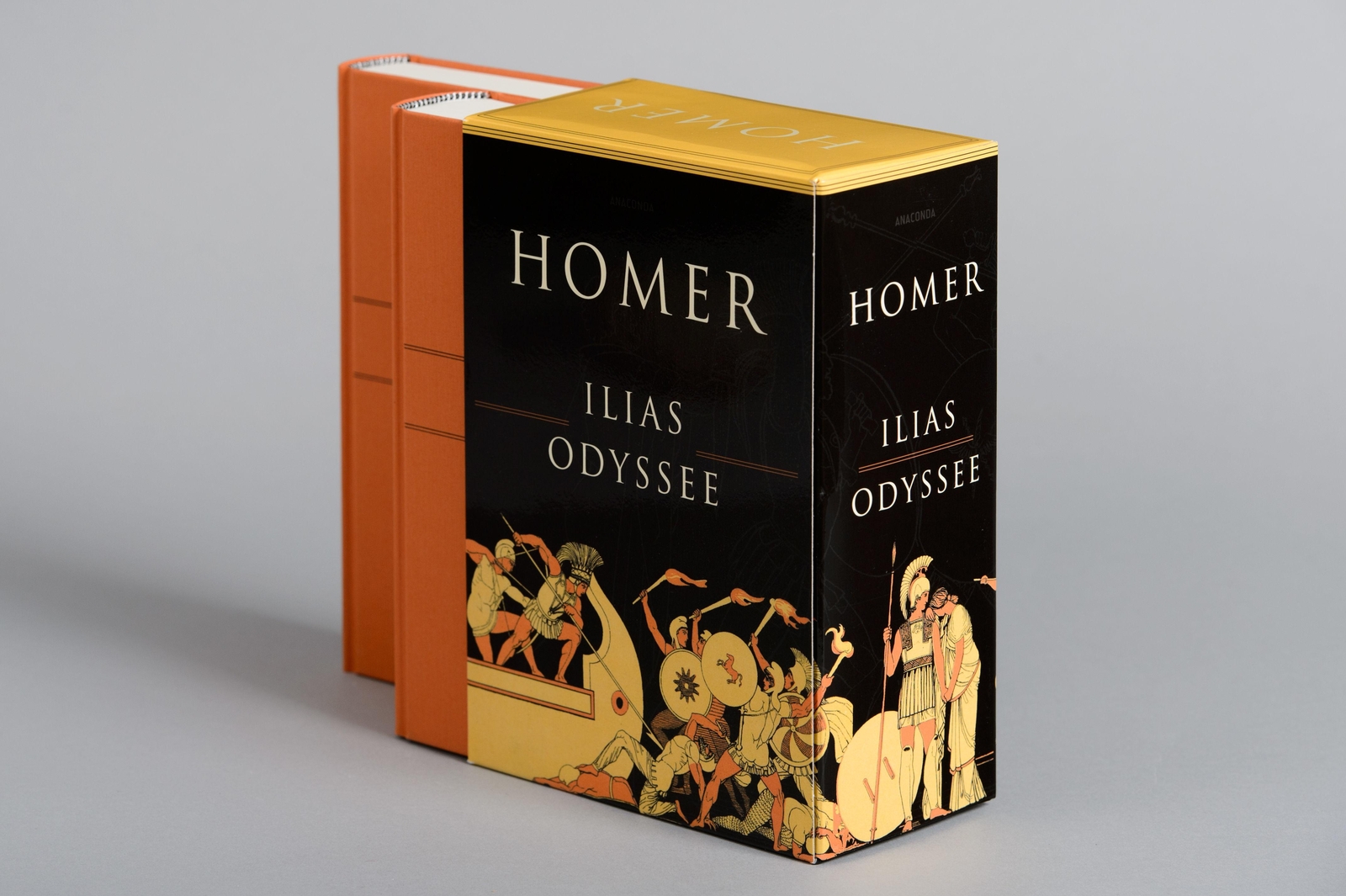 Thumbnail - Ilias / Odyssee Homer Buch Anaconda Gesammelte Werke Schuber 880 S.