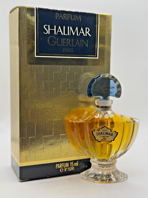SHALIMAR BY GUERLAIN 15ML CLASSIC PARFUM SPLASH CIDE- UF 1FA 5
