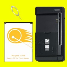 Large Capacity 2100mAh Battery Universal Charger Pin f Alcatel IdealXcite 5044R