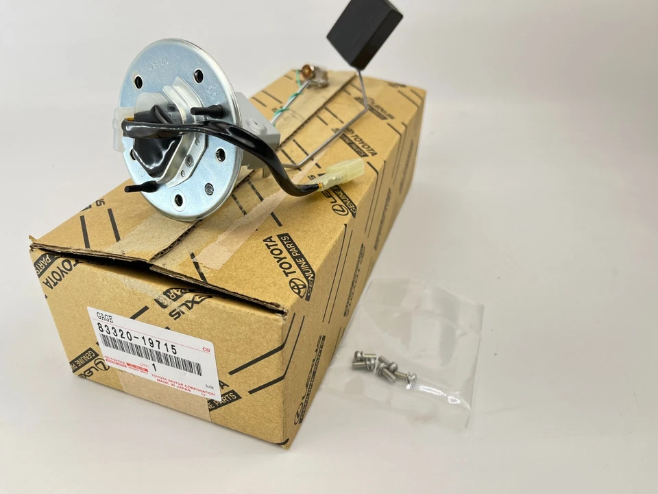 Medidor de emisor de combustible analógico genuino Toyota Corolla AE86 83320-19715 Foto 4 de 4