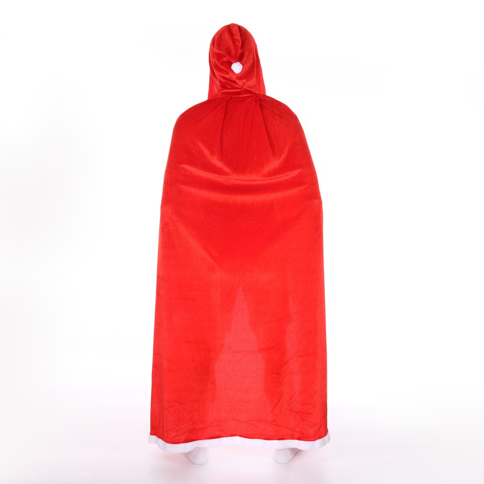 Durchsichtiger Kapuzenumhang – Langer Gothic-Umhang Für Cosplay & Halloween