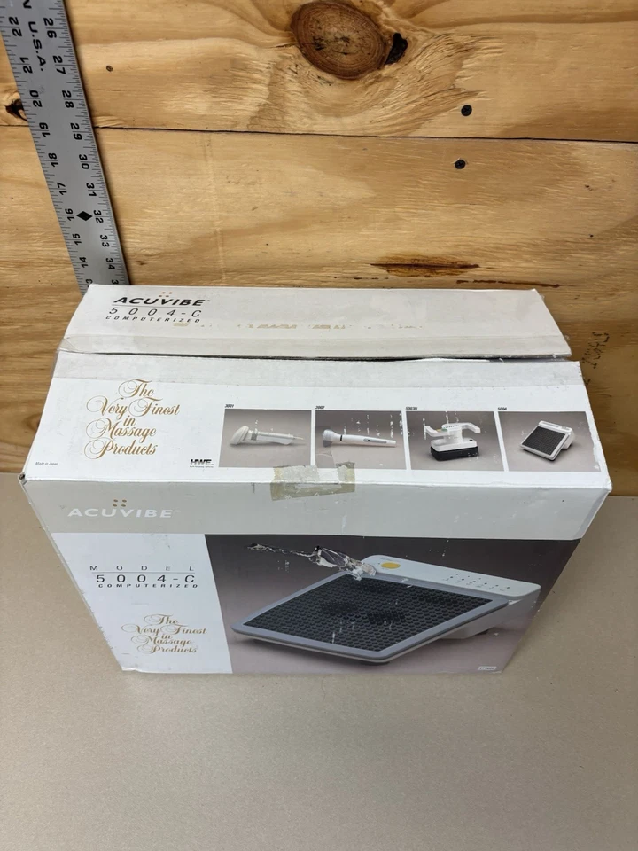 AcuVibe 5004C Computerized Foot Massager Adjustable Vibration UNUSED/ TEST VIDEO - Image 2 of 4