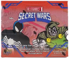 2024 UPPER DECK MARVEL ALLEGIANCE SECRET WARS 1984 TRADING CARDS HOBBY BOX NEW