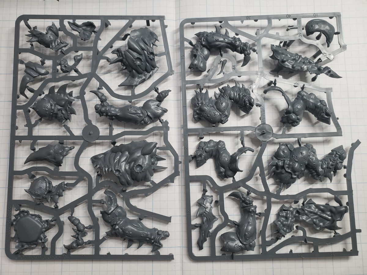 40k Chaos Space Marines Bits Slaughterbrute Mutalith Vortex Beast