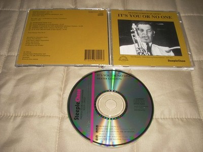 DEXTER GORDON QUARTET ''IT'S YOU OR NO ONE'' TETE MONTOLIU/STEEPLECHASE CD DENMARK