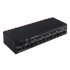 2 In 6 Out Power Amplifier Speaker Selector 6 Region Stereo Speaker Switcher, 2