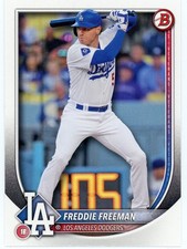 2025 Bowman - Freddie Freeman #5 Dodgers