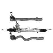 Steering Rack Kit For 2001-2005 BMW 325i 2001-2006 330Ci with Tie Rod End